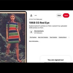 1968 red eye two piece